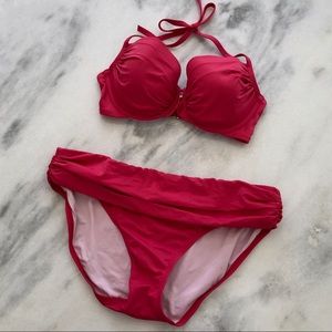 NWOT Victoria’s Secret Hot Pink Bathing Suit